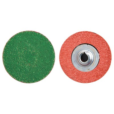 MERIT 08834167068 Quick-Change Sand Disc,2 in Dia,TS,PK100 1EDV4