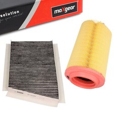 MAXGEAR Luftfilter + Innenraumfilter für MERCEDES C CLK W203 S203 CL203