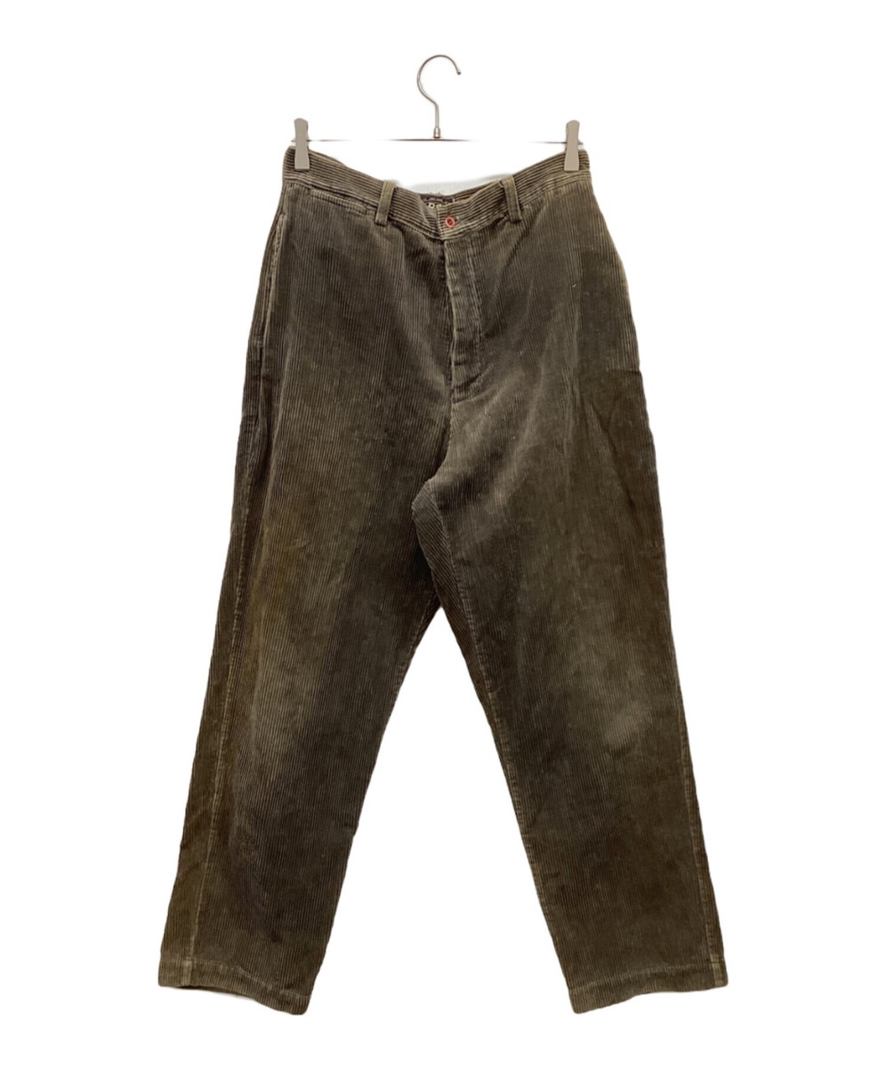 RRL RALPH LAUREN THICK-RIBBED CORDUROY PANTS MEN COLOR BROWN SIZE