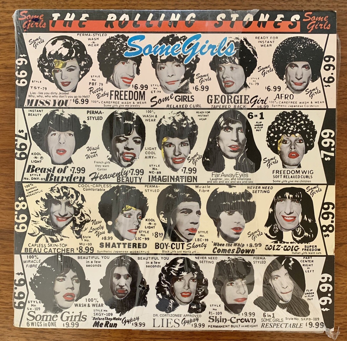 The Rolling Stones Some Girls Banned Lawsuit Cover 1978 1st