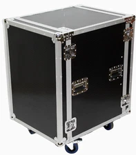 LASE Pro 18 Space ATA Style Amp Rack Flight Case (20" Deep).