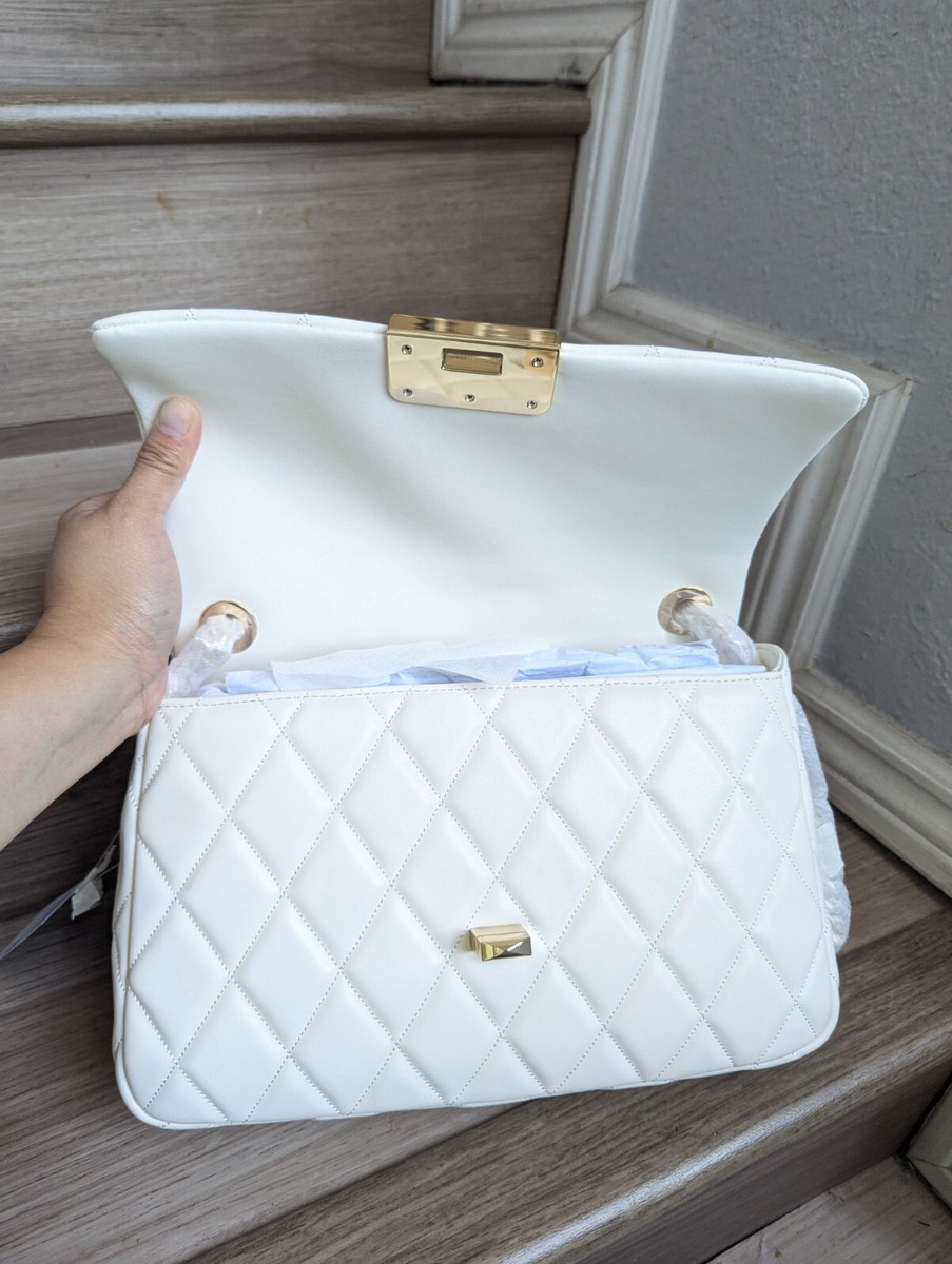 NWT Kate Spade KH228 Carey Medium Flap TwistLock Shoulder