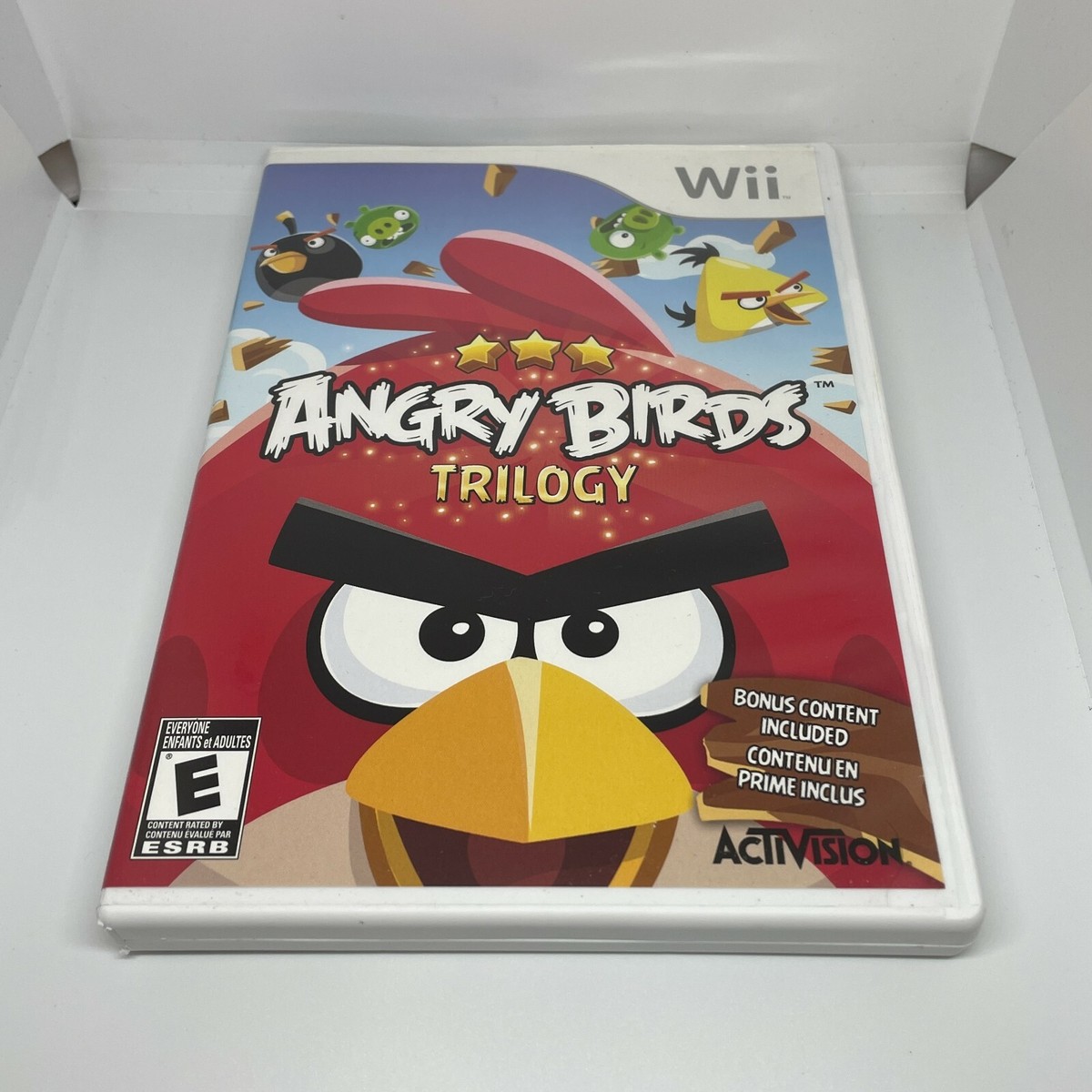 Angry Birds Trilogy (Nintendo Wii, 2013) Complete CIB NTSC 