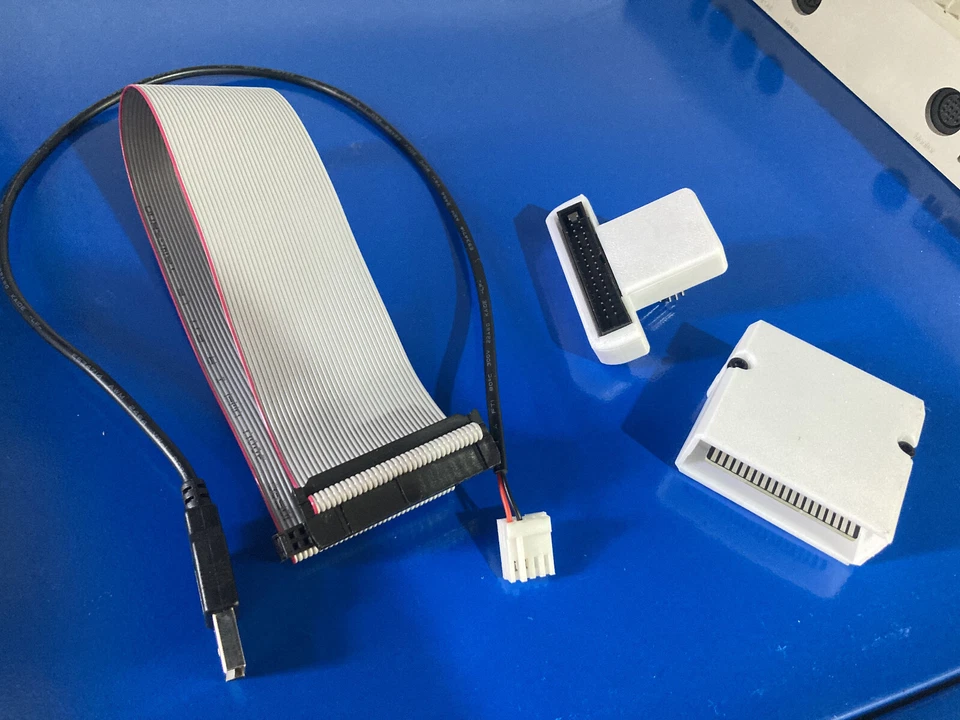 Atari ST STFM STE Externes Diskettenlaufwerk Adapter Gotek Komplettset