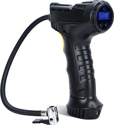 Cordless Tyre Inflator, 120W Tyre Inflator Air Compressor Car Tyre Inflator, Wir