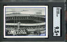 1990 SCORE Lights Out: Candelstick #701 SGC 9.5 MINT+