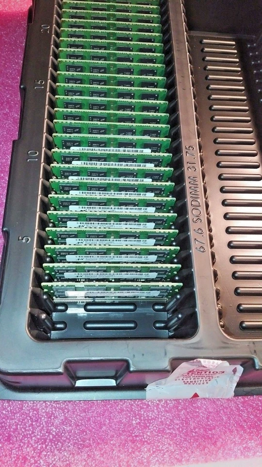 New Micron MT16JTF51264HZ-1G4M1 4GB 2RX8  PC3-10600S-9-11-FP, 204SODIMM PB FREE - Image 4 of 4