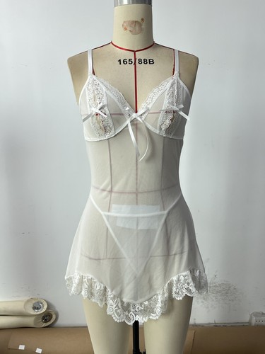 Women's Sexy Lingerie Sleepwear Babydoll Underwear Honeymoon Lace Dress G-String - Picture 15 of 153