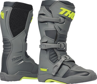 Thor Dirt Bike Blitz XR Boots - Gray/Charcoal