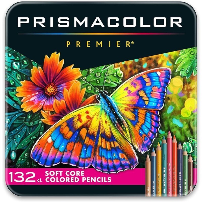 Colored Pencils, Premier Soft Core Pencils, Assorted, 132 Count Art Pencils-image