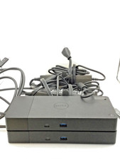 Lot of 2 Dell WD19S K20A001 K20A Docking Station Type-C W/ Dell 130W Adapter