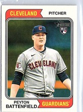 2023 Topps Heritage #663 Peyton Battenfield