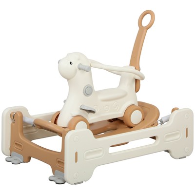 Rocking Horse to Balance Bike Converter with Sound Features 35x24x31.1in Size