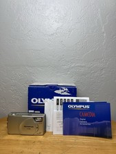 Olympus Camedia D-380 Compact Digital Camera 2.0MP Tested With Box