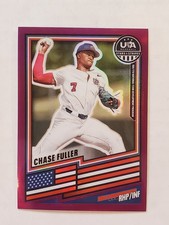 CHASE FULLER 2026 Panini Stars & Stripes Prizm PURPLE PRIZM #d 63/199