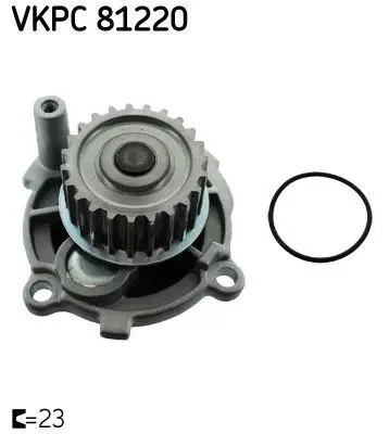 Pompe à eau VKPC 81220 SKF pour VW AUDI SKODA SEAT - Photo 1/4