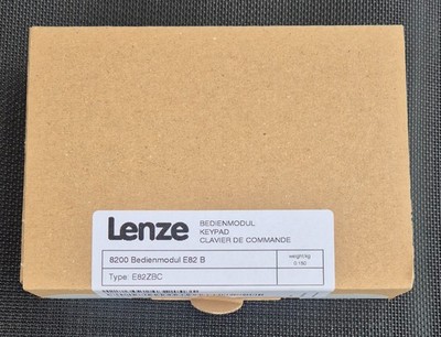 Lenze 8200 Bedienmodul E82 B Lenze Type E82ZBC Neu versiegelt / sealed 00417192