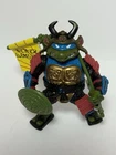 Vintage 1990 Playmates Toys TMNT Leo, The Sewer Samurai with Accessories - Lot 1