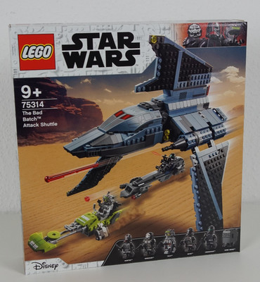 LEGO Star Wars 75314 - Angriffsshuttle der Bad Batch - Neu & OVP - EOL