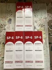 6 PACK SP-6 Super Probiotic-6 Whitening Toothpaste 4.9oz Bright White Whitening 0.88 per gallon