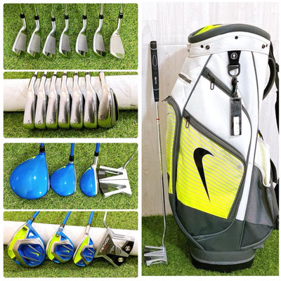 Nike ゴルフバッグセット FULL SET Nike VAPOR SPEED Irons Woods Bag Putter Japan 🇯🇵Model S