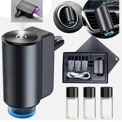 Smart Car Air Freshener Fragrance Dispenser Fragrance Aromatherapy Diffuser with 3*Scent Oil