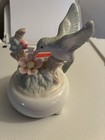 Vintage Hummingbird Music Box Ceramic Works Well Plays Endless Love GUC — photo 7
