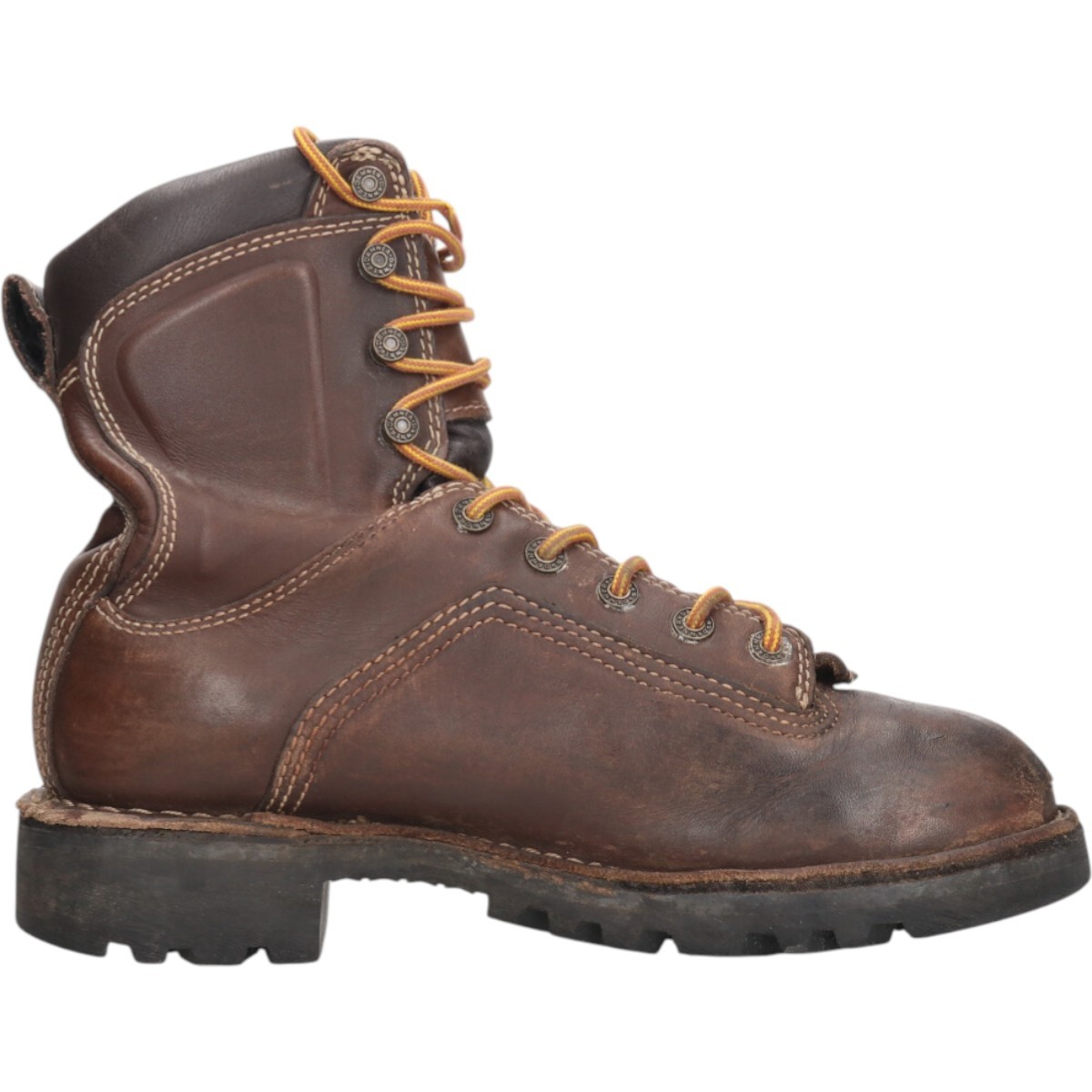 Danner Quarry Quilted Tan Work Boots, Size 6, Women's, Size 9.1" (saa013455)...