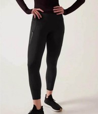 ATHLETA Rainier 7/8 Tight Leggings In Black Size: XS NWOT