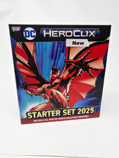 DC HEROCLIX STARTER SET BATMAN JUSTICE LEAGUE 2025 NEW opened box for photos 