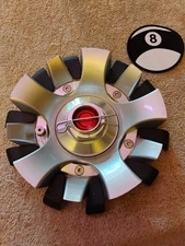 NEW NOS FITTIPALDI RED TOP SilverStone AVUS-3 CARBON FIBER WHEEL CENTER CAP HUB