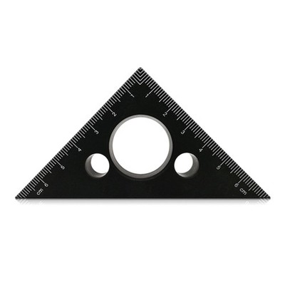 Carpenter s for Triangle Ruler 90° Positioning Block Measuring Ruler for Home DI