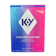 Yours  Mine Lubricant For Couples, Personal Lubricant For Sexual Wellness