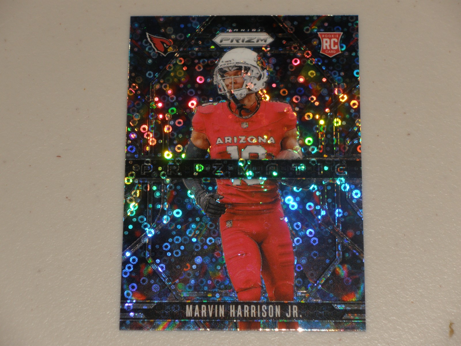 2024 Panini Prizm Prizmatic No Huddle Prizm #12 Marvin Harrison Jr Rookie RC
