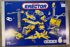 Meccano Erector Metal Construction Set Vintage 1990's  6 New in Box