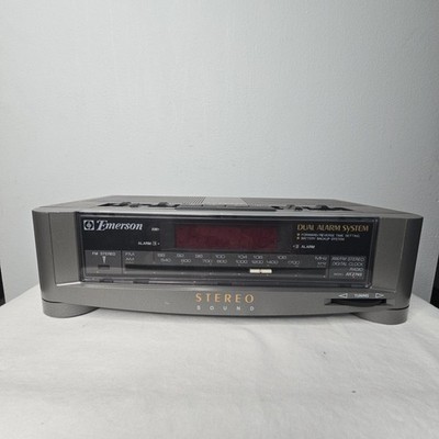 Vintage Emerson Dual Alarm System Stereo Sound Model Ak2745