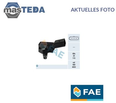 15060 MAP SENSOR DRUCKSENSOR SAUGROHRDRUCK NIEDRIGER FAE NEU OE QUALITÄT