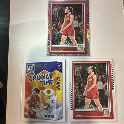 2025 Panini Donruss WNBA Caitlin Clark Lava, Crunch Time Press Proof, Base Lot