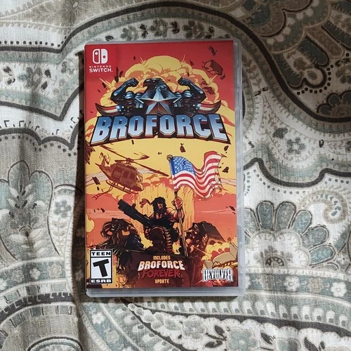 Devolver Digital Broforce Nintendo Switch Broforce Forever Update Action Advent…