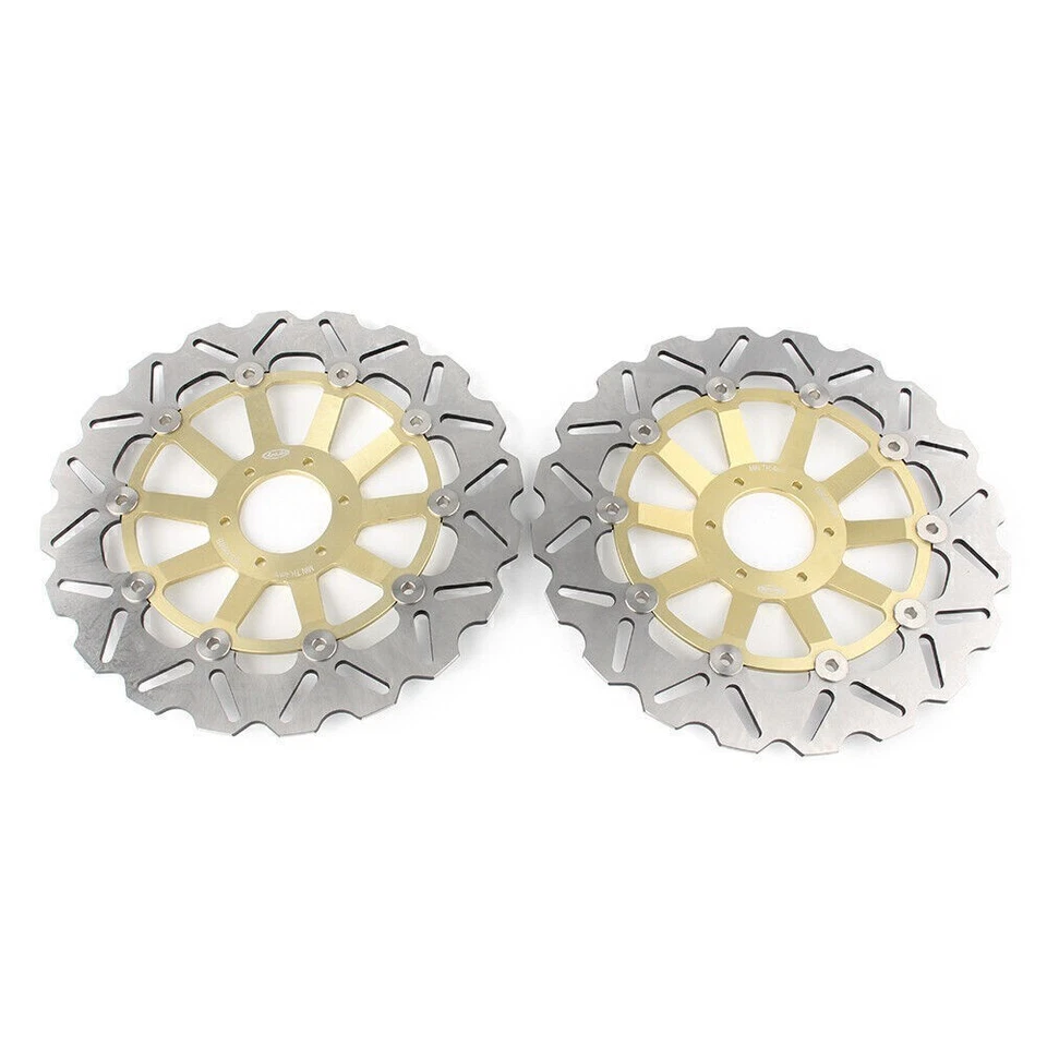 Front Brake Discs Rotors Pad For Honda 95-98 CBR600RR & 94-97 CBR 900RR VFR 750F - Изображение 2 из 4