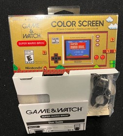 Nintendo Game & Watch Super Mario Bros Color Handheld Console - NIB