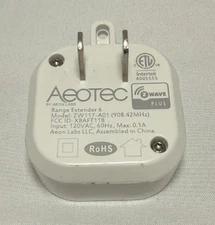 Aeotec Z-Wave Plus Range Extender 6 ZW117-A01