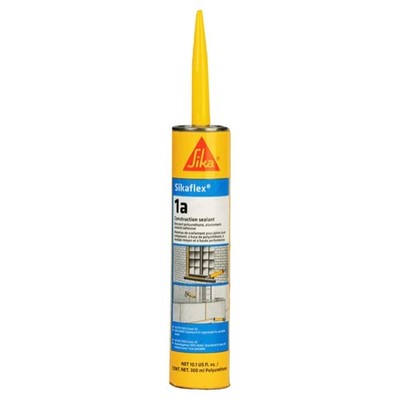 SIKA Sikaflex-1a Sealant, 10.1 fl oz, White   Premium Adhesive for Small Join...