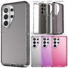 For Samsung Galaxy S26/S25/S24/S23/S22/S21/S20 Clear Phone Case Shockproof Cover