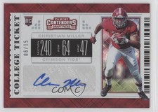 2019 Contenders Draft Picks Diamond Ticket 6/15 Christian Miller #208 Auto 0bt4