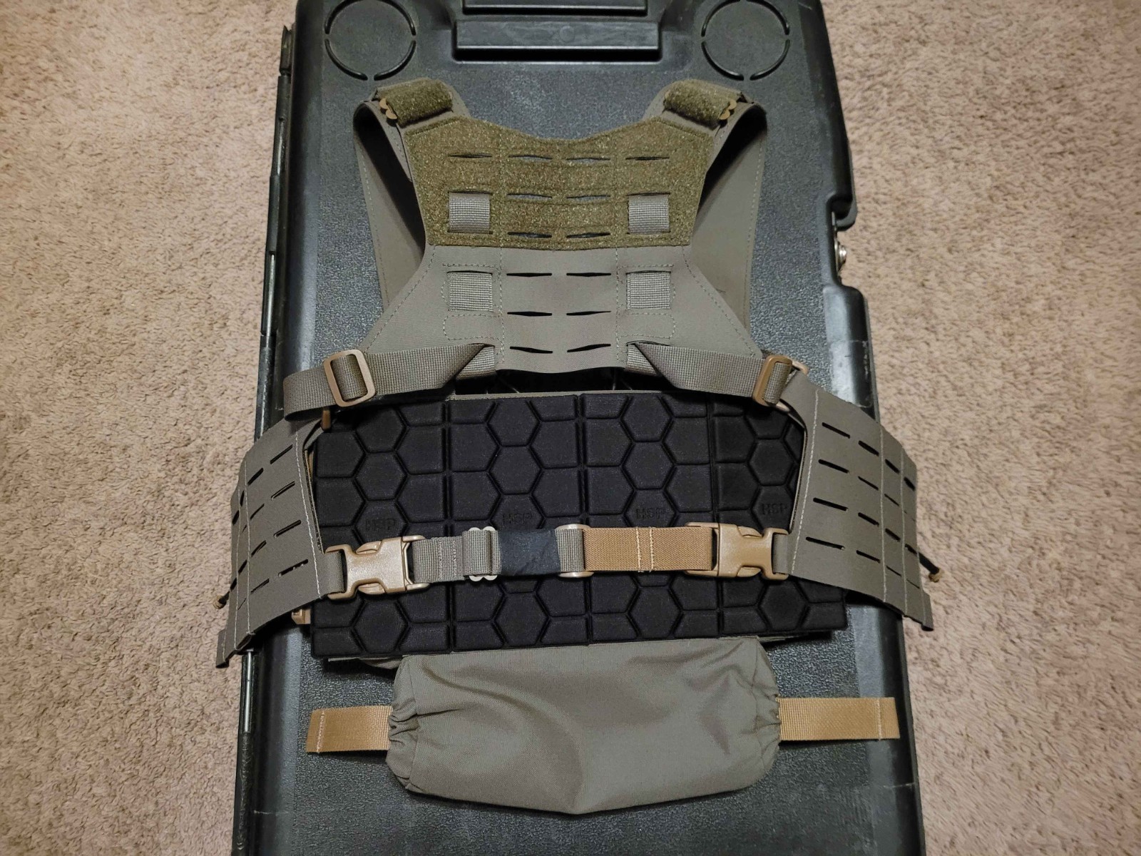 Velocity Systems & Shaw Concepts/Lunar Concepts Tubes Chest Rig - Ranger Green