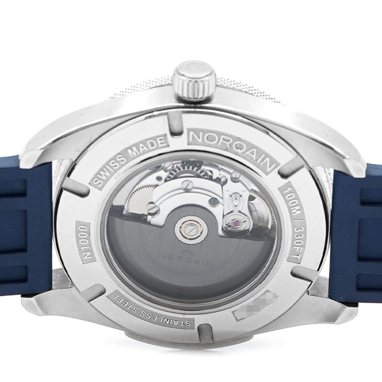 Norqain Watch Adventure Sport Blue Dial - Inventory 8713 Stainless Steel 43.5mm image 6