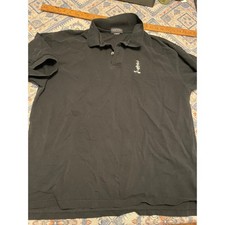 Vintage Vantage Bugs Bunny Polo Shirt XL Black Cotton Looney Tunes Made in USA