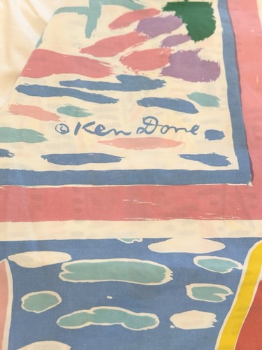 KEN DONE Vintage 1980’s linens Sydney Harbour Bridge KING Comforter duvet Cover - Picture 4 of 8