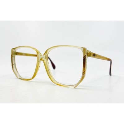 Silhouette Eyeglass Frames Womens Tan Vintage M1187 56-14 135
